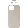 Pouzdro a kryt na mobilní telefon Apple Pouzdro Swissten Soft Joy Apple iPhone 15 Pro kamenně šedé