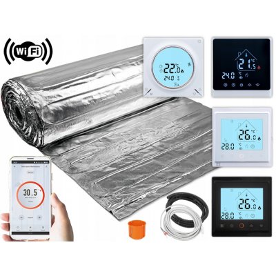 Sada Thermotec TOPENÍ POD PODLAHU + WIFI TERMOSTAT – Hledejceny.cz