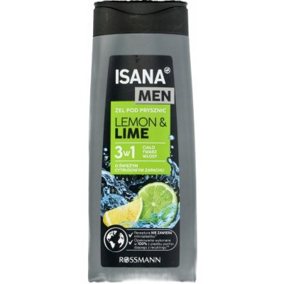 Isana Men sprchový gel pro muže Lemon & Lime 300 ml – Zboží Dáma