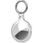 HT pouzdro pro Apple AirTag s karabinou IPX8 transparentní 5907769372346 – Zboží Mobilmania