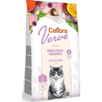 Calibra Cat Verve GF Indoor&Weight Chicken 750g