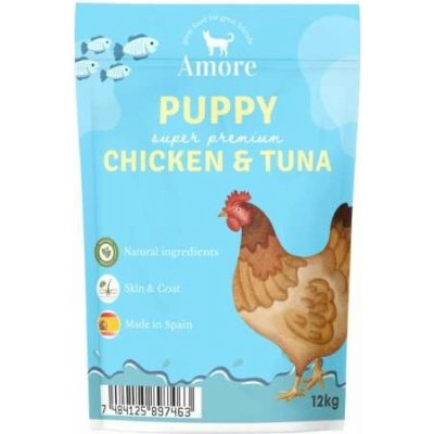 Amore Super Premium Puppy Chicken & Tuna 12 kg – Zboží Mobilmania