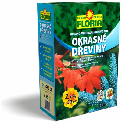 Agro Floria OM pro okrasné dřeviny 2,5 kg – Zboží Mobilmania