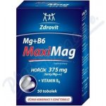 Zdrovit MaxiMag Mg + B6 375 mg 50 kapslí – Hledejceny.cz