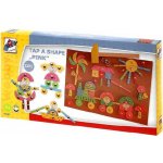 Woody deska s pribíjacími tvary růžová 91101 – Zbozi.Blesk.cz