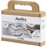 Creativ company Mini sada na výrobu šperků z přírodního achátu – Hledejceny.cz