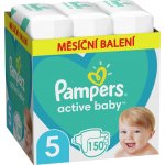 Pampers Active Baby 5 150 ks – Zboží Dáma