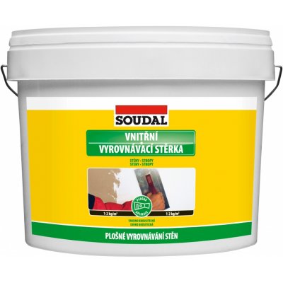Soudal Vnitřní vyrovnávací stěrka 30 kg – HobbyKompas.cz