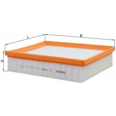 KNECHT Vzduchový filtr LX1652 – Hledejceny.cz