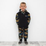 Esito Dětská softshellová bunda Závoďáci černá – Zboží Dáma