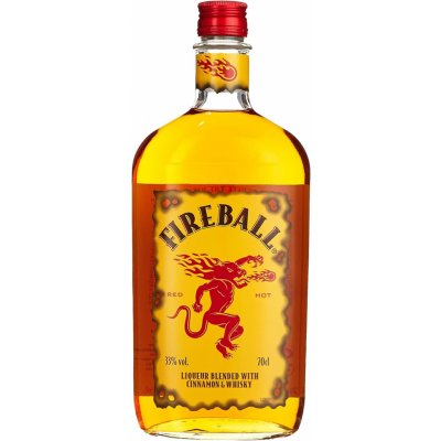 Fireball Cinnamon Whisky 33% 0,7 l (holá láhev) – Zboží Mobilmania