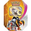 Sběratelská kartička Pokémon TCG Paradox Destinies Tin Iron Boulder ex