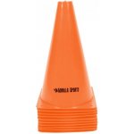Gorilla Sports Kužely 23 cm, 10 ks, oranžová – Zboží Dáma