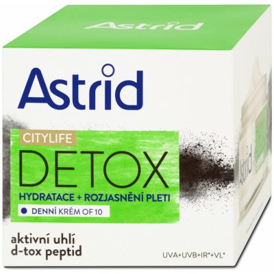 Astrid Detox rozjasňující denní krém OF10 50 ml – Zboží Mobilmania