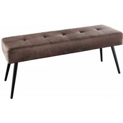 Interior DE Lavice Boutique 100 cm hnědá mikrovlákno LAV44243 – Zboží Dáma