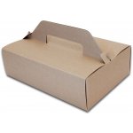 KRAFT Papírová odnosová krabice 27 x 18 x 8 cm – Sleviste.cz