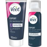 Veet intimní depilační krém a hydratační pěna pro ženy 2 x 50 ml – Zboží Dáma