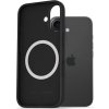 Pouzdro a kryt na mobilní telefon Apple AlzaGuard Silicone Case Compatible with Magsafe pro iPhone 16 černý AGD-PCMS23B