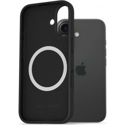 AlzaGuard Silicone Case Compatible with Magsafe pro iPhone 16 černý AGD-PCMS23B