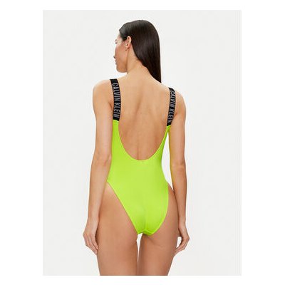 Calvin Klein Swimwear jednodílné plavky KW0KW02576 zelená