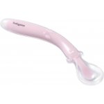 Babyono Lžička silikonová pink 6 m – Sleviste.cz