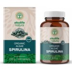 Ekolife Natura Algae Spirulina Organic - Řasa Spirulina BIO 240 tablet – Hledejceny.cz