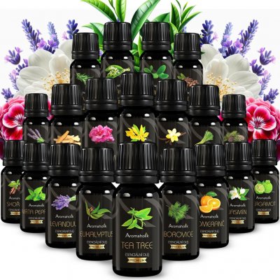 Aromaholik esenicální olej Sada Nadšence 20 x 10 ml – Hledejceny.cz