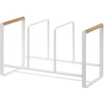 YAMAZAKI Stojan na talíře Tosca 2963, bílý – Zboží Mobilmania