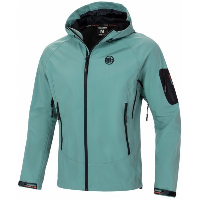 PitBull West Coast pánská softshellová bunda Airfield mintová – Zbozi.Blesk.cz