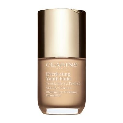 Clarins Everlasting Youth Fluid Rozjasňující make-up SPF15 105.5 Flesh 30 ml – Zboží Mobilmania