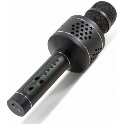 Technaxx PRO bluetooth karaoke mikrofon 2x3W repro LED RGB a funkcí TWS černá BT X35 4686