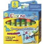 Matyska Creatoys Fixy na textil 6 ks vypratelné 134128 – Sleviste.cz