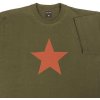 Army a lovecké tričko a košile Tričko Mil-com krátký rukáv red star zelené