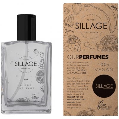 Sillage Blame The Sage Vegan svěží parfémovaná voda pánská 50 ml