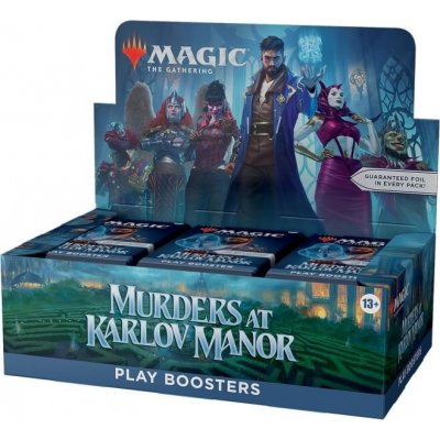 Wizards of the Coast Magic the Gathering Murders at Karlov Manor Play Booster Box – Zboží Mobilmania