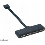 AKASA RGB LED splitter, 4-pin – Zboží Živě