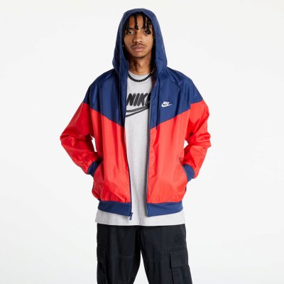 Nike Sportswear Windrunner Men's Hooded Jacket University Red/ Midnight Navy/ White