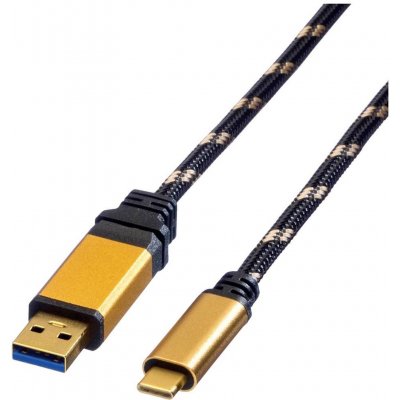 Roline 11.02.9012 USB, USB 3.2 Gen1 (USB 3.0 / USB 3.1 Gen1) USB-A zástrčka, USB-C ® zástrčka, 0,5m, vícebarevný – Zbozi.Blesk.cz