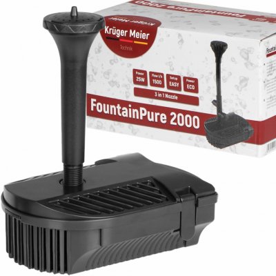 Kruger Meier 25 W 1001 - 1600 l/h – Zboží Mobilmania