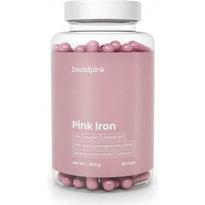 BeastPink Pink Iron 90 kapslí – Hledejceny.cz