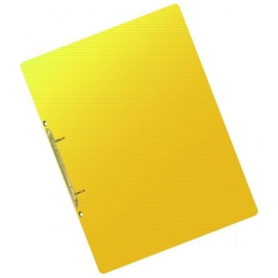 Karton P+P kroužkový pořadač 4 kroužky A4 2 cm transparentní žlutý – Zboží Mobilmania
