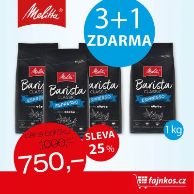 Melitta Barista Espresso 1 kg – Zboží Dáma