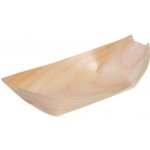 WIMEX Fingerfood miska dřevěná lodička 13 x 8 cm – Zboží Dáma
