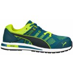 PUMA Elevate Knit Green Low S1P bezpečnostní obuv zelená, žlutá – Zboží Dáma