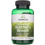 Swanson Listnatec Bodlinatý Butcher's Broom 470 mg 100 kapslí – Hledejceny.cz