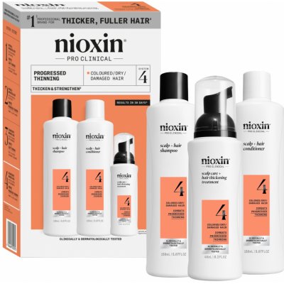 Nioxin Systém 4 Kit for Colored Hair with Progressed Thinning – Zboží Dáma