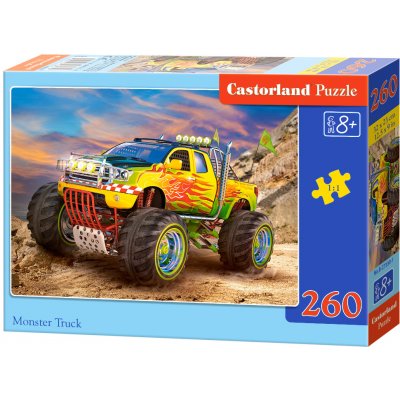 Castorland Monster truck 260 dílků – Zboží Dáma