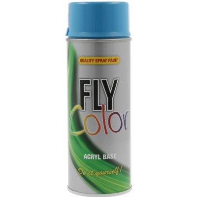 FLY Color RAL 5012 světle modrá akrylátová barva ve spreji 400 ml – Sleviste.cz