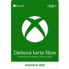 Herní kupon Microsoft Xbox - Fyzická dárková karta 1500 Kč + obálka