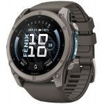 Garmin Fénix 9 - 51 mm, AMOLED, Sapphire, Titanium, Pebble Gray 010-04763-01 – Zboží Živě